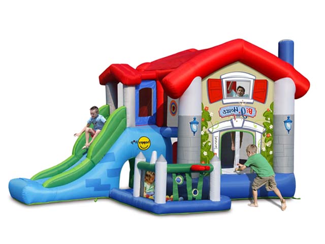 30722 - ŞİŞME KAYDIRAKLI BÜYÜK EV